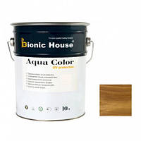 Акриловая лазурь Aqua color UV protect Bionic House Trox 13 Светло-коричневая