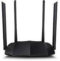 Маршрутизатор Tenda AC5 802.11ac AC1200 двухдиапазонный 9В 3xFE/LAN 1xFE/WAN Black