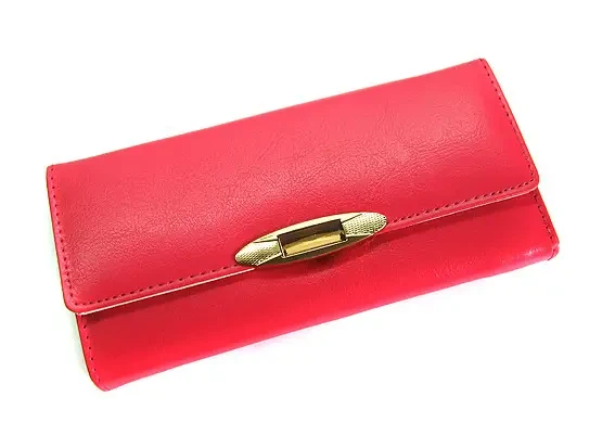 Яскравий гаманець рожевого кольору, фото 1