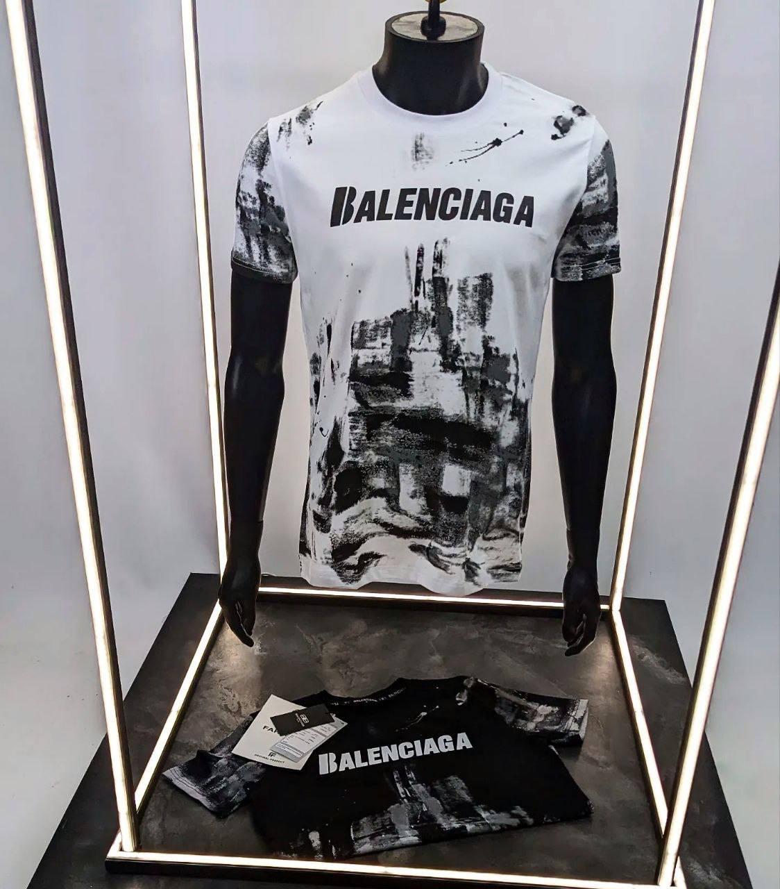Чоловіча футболка Balenciaga CK7191 біла