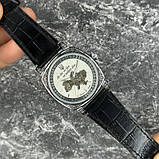 Годинник механічний з автопідзаводом Patriot 021-3D Скелетон Не забуду дім Silver-White, фото 2