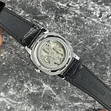 Годинник механічний з автопідзаводом Patriot 021-3D Скелетон Не забуду дім Silver-White, фото 3