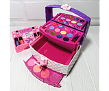 Дитячий набір косметики в скриньці на 3 яруси Chez Ninio Kids 21002 помада тіні лаки, фото 7