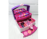 Дитячий набір косметики в скриньці на 3 яруси Chez Ninio Kids 21002 помада тіні лаки, фото 2