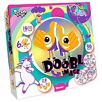 Развлекательная настольная игра "Doobl Image" DBI-01-01U на укр. языке (Единороги) Nestore Розважальна гра