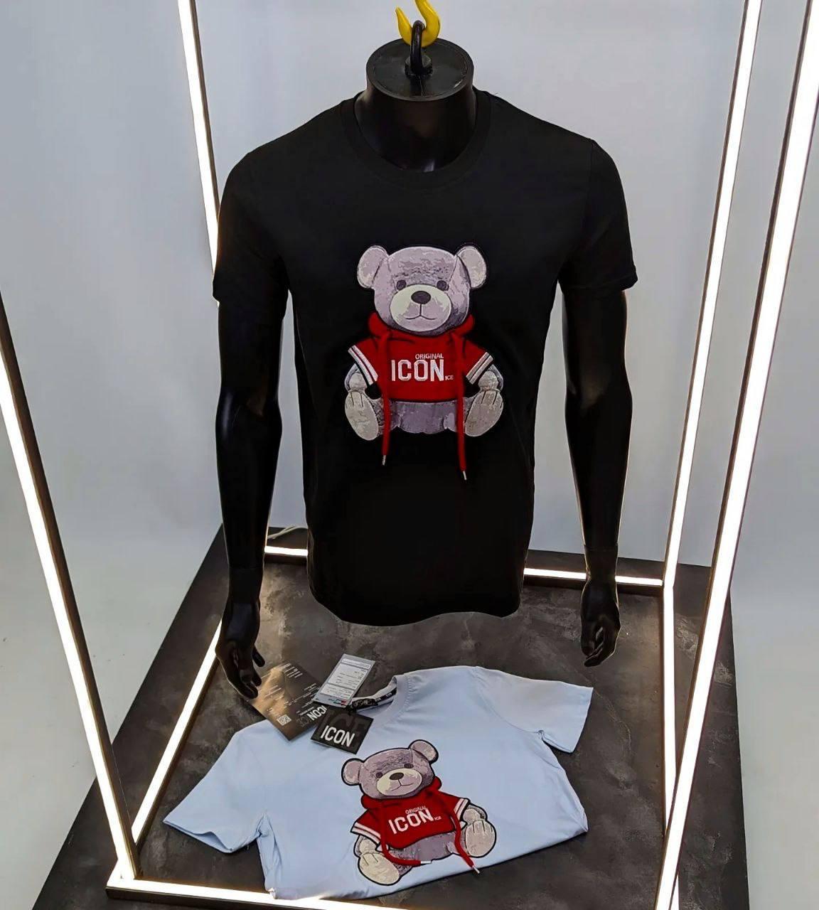 Чоловіча футболка DSQUARED2 CK7182 чорна M, XL