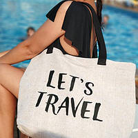 Пляжна сумка Beach Let's travel