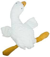 М'яка іграшка Гусак "Чахлий" 50 см із довгими лапами, фото 1