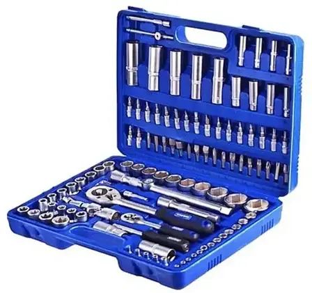 Набір інструментів Piece tool set у кейсі 108 шт. автомобільний, фото 1