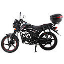 Мотоцикл 125 кубів SP125C-2АМ, ЧОРНИЙ МАТ., АЛЬФА, БЕЗ КОФРА, БЕЗКОШТОВНА ДОСТАВКА, фото 8
