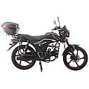 Мотоцикл 125 кубів SP125C-2АМ, ЧОРНИЙ МАТ., АЛЬФА, БЕЗ КОФРА, БЕЗКОШТОВНА ДОСТАВКА, фото 9