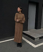 Плаття жіноче ангора рубчик 42-46 універс (3 кв) "GRAND FASHION" недорого від прямого постачальника