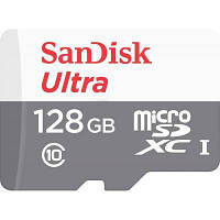 Карта памяти SanDisk 128GB microSDHC class 10 UHS-I Ultra (SDSQUNR-128G-GN3MA) arena