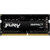 Модуль пам'яті для ноутбука SoDIMM DDR4 16 GB 2666 MHz FURY Impact Kingston Fury (ex.HyperX) (KF426S16IB/16)