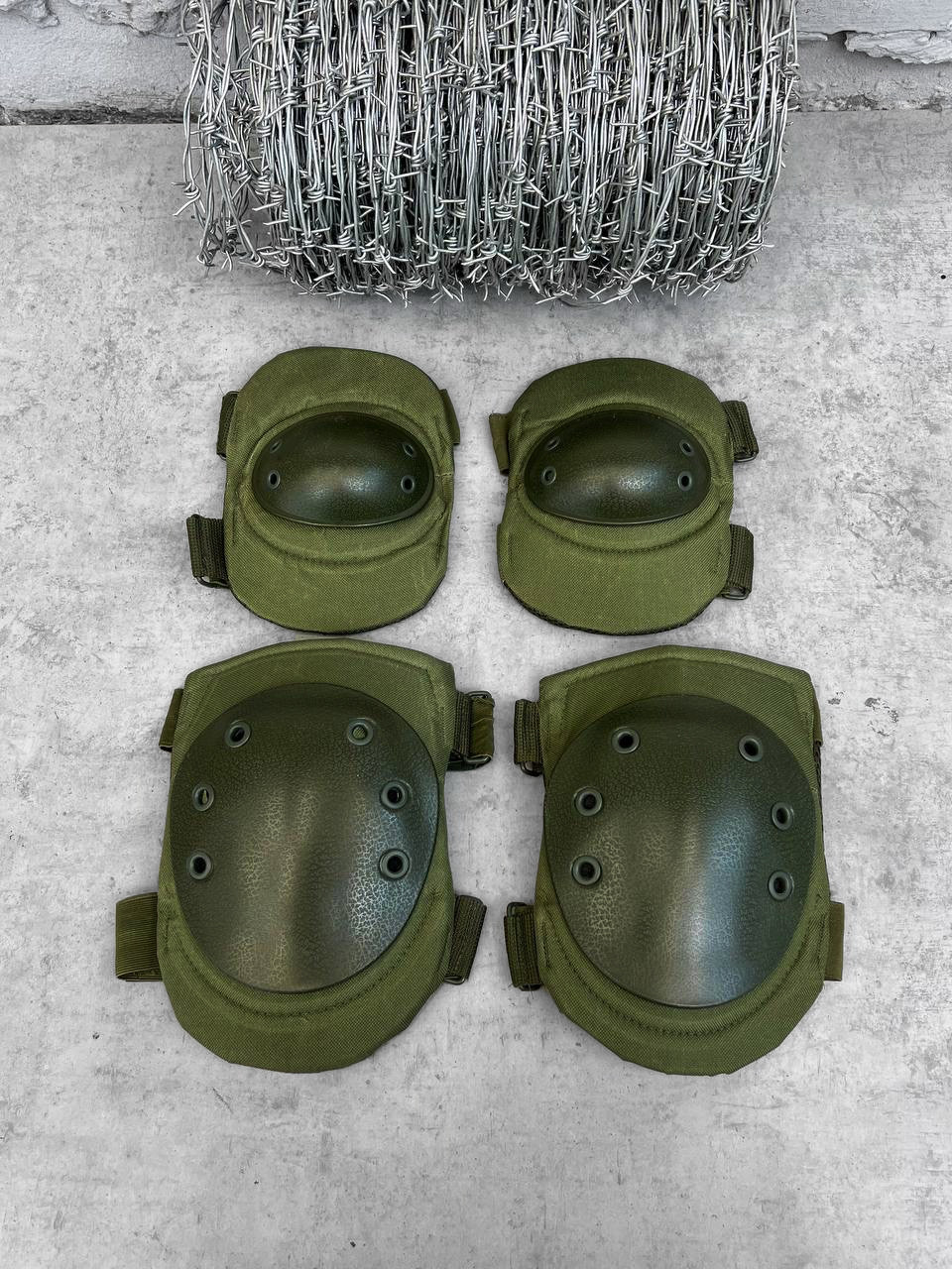 Наколінники та налокітники тактичні олива