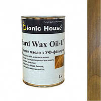 Масло для дерева Bionic House Hard Wax Oil - UV с твердым воском и УФ-защитой Светлый дуб