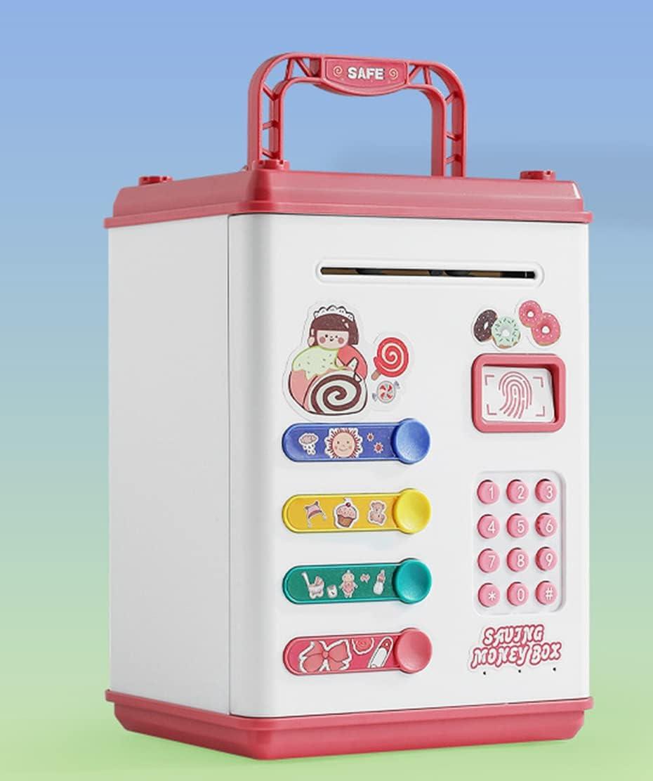 Дитяча скарбничка сейф із купюроприймачем і відбитком пальця 778A-1,2, фото 1