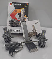 Лампи LED Cyclone H4 type-41 5700k 18000Lm 100W 12v 24v