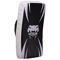 Макивара Вигнута VENUM ABSOLUTE LONG KICK SHIELD VN1201 53х43х10 см 1 шт чорний-білий