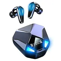 Бездротові навушники bluetooth Ігрові TWS X6 Gaming Type-C із шумозаглушенням, сенсорним керуванням