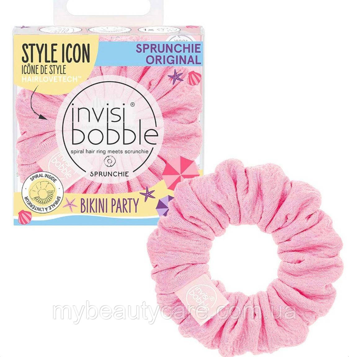 Гумка-браслет для волосся invisibobble SPRUNCHIE Bikini Party Sun's Out, Bums Out