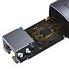 Мережевий адаптер Baseus Lite Series USB-C to RJ45 LAN 100 Мбіт/с Black (WKQX000213), фото 4