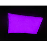 Люминесцентный пигмент Люминофор цветной ТАТ 33 фиолетовый с фиолетовым свечением (30 микрон)