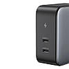 Зарядний пристрій настінний Ugreen GaN 100 Вт 2 x USB-C Power Delivery 3.0 QC 4+ Black (CD254), фото 7
