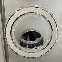 Світлодіодне акрилове бра 48W хромоване, 3100К-4500К-6100К, без пульта. F+LIGHT