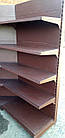 Стелажі торговельні металеві б/у "Віко" Шоколад. Довжина 0,6 метра., фото 4