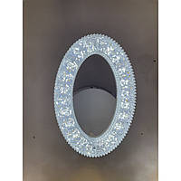 Світлодіодне акрилове бра 24W біле овальне, 3100К-4500К-6100К, без пульта. F+LIGHT