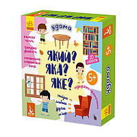 Развивающая игра-пазлы "Какой? Какая? Какое? Дома 992003, 20 элементов Nestore Розвиваюча гра-пазли "Який?