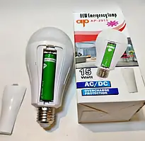 Лампа акумуляторна світлодіодна E27 15 W 6800 K