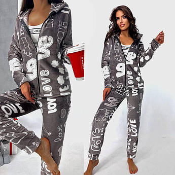 Жіноча домашня піжама Розміри: 42-44, 46-48, 48-50