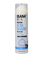 Isana Men Ultra Sensitiv гель для гоління для чутливої шкіри