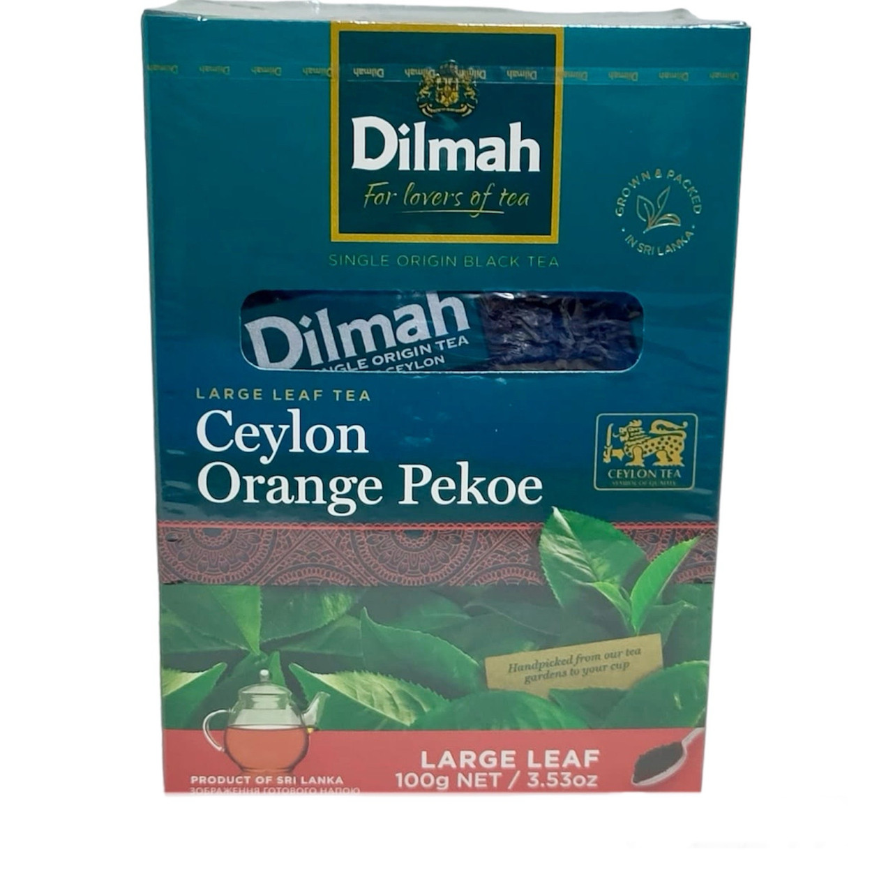 Чай чорний Dilmah Ceylon Orange Pekoe Великолистовий,100g