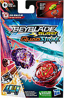 Бейблейд Beyblade Burst QuadStrike Zeal Achilles A8 Квадстрайк Зил Ахиллес А8 с пусковым устройством