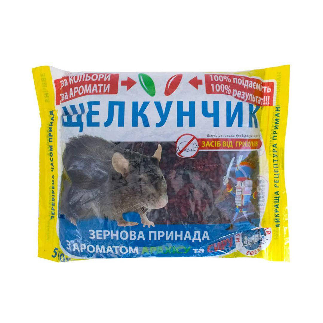 

Отрава от грызунов Щелкунчик зерновая приманка 500 г
