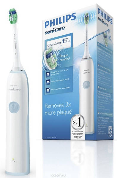 

Электрическая зубная щетка Philips PRO Sonicare CleanCare + White HX3212/01