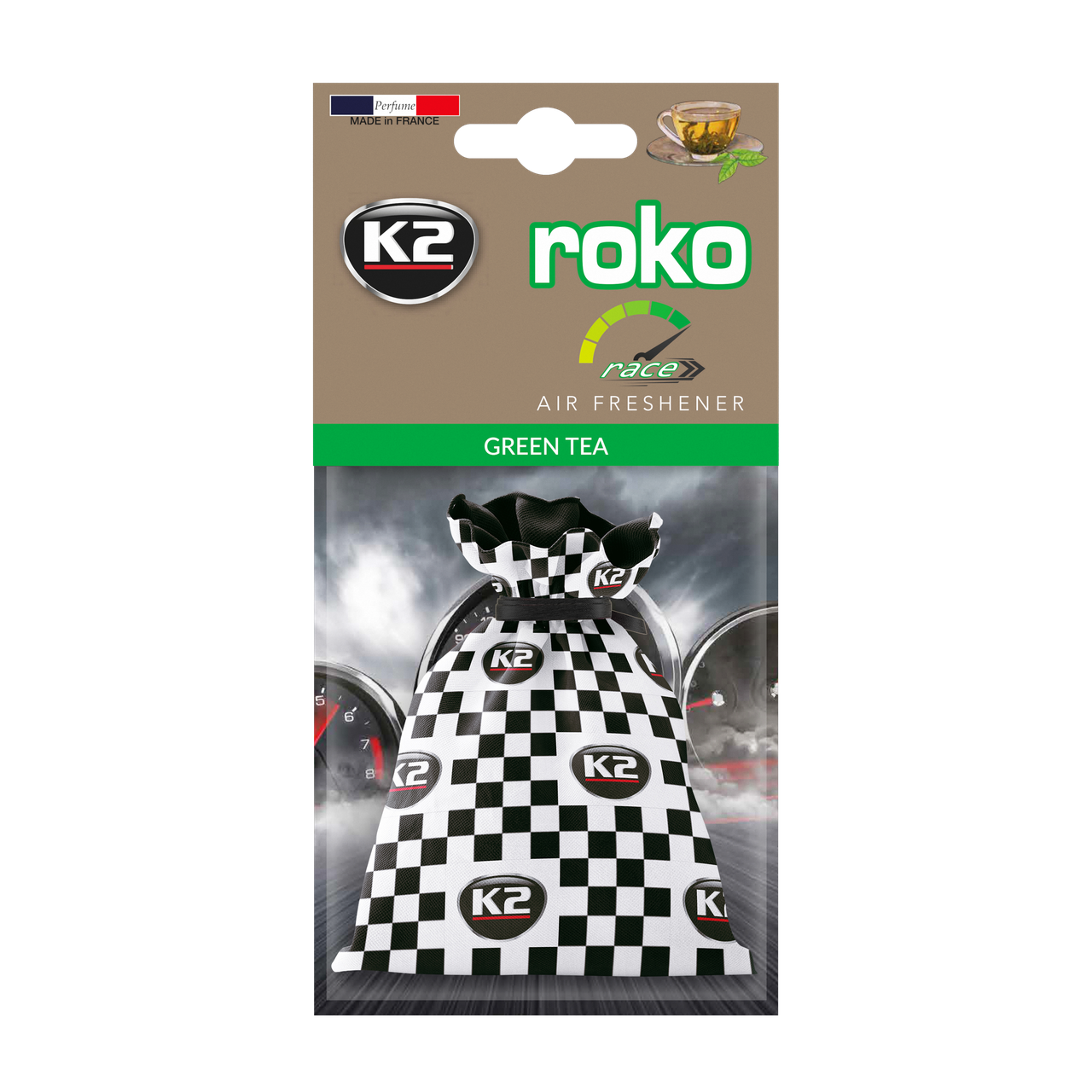 

Ароматизатор зеленый чай K2 Vinci Roko Race 25 г (V822R)
