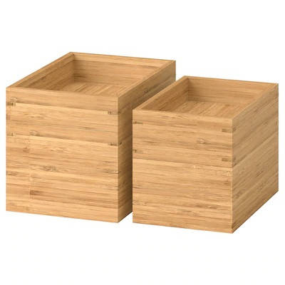 

Набор для ванной комнаты IKEA DRAGAN 4 предмета Бамбук (402.226.07)