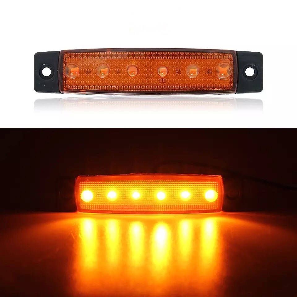

Габариты, ходовые огни, подсветка 12 V (красный. желтый)