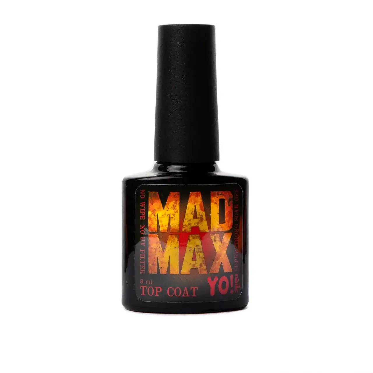 

Супер стойкий топ без липкого слоя Yo!Nails Mad Max без фильтра, 8 мл