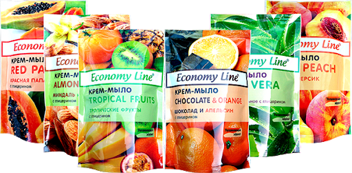 

Жидкое мыло ТМ "Economy Line" дой-пак в ассортименте , 460 г.