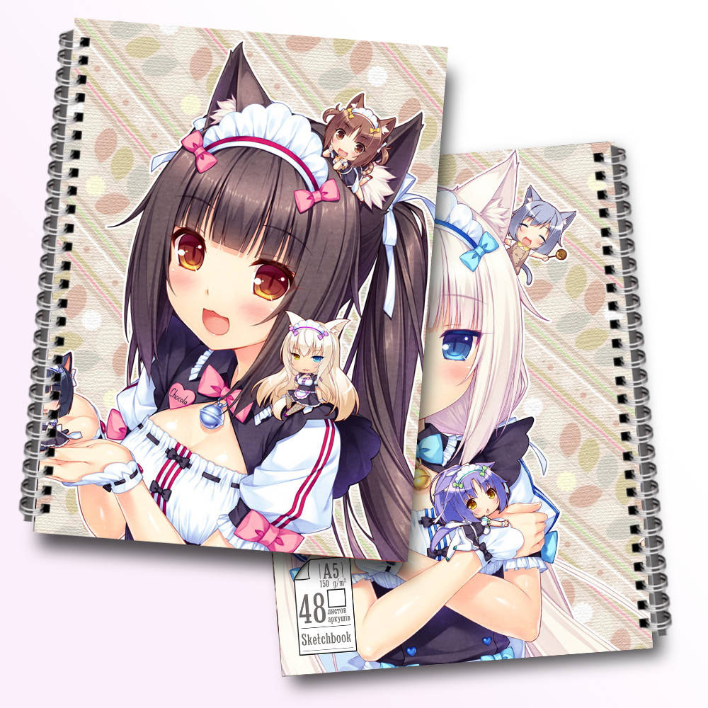 

Скетчбук Нэкопара 01