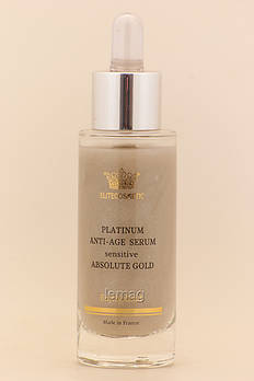ELITECOSMETIC Омолоджуюча сироватка для корекції зморшок 40+ з Платиною EnjOy Gold, 30 мл