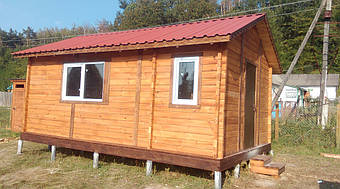 Деревянный дом из профилированного бруса для Вашего дачного участка или базы отдыха 8