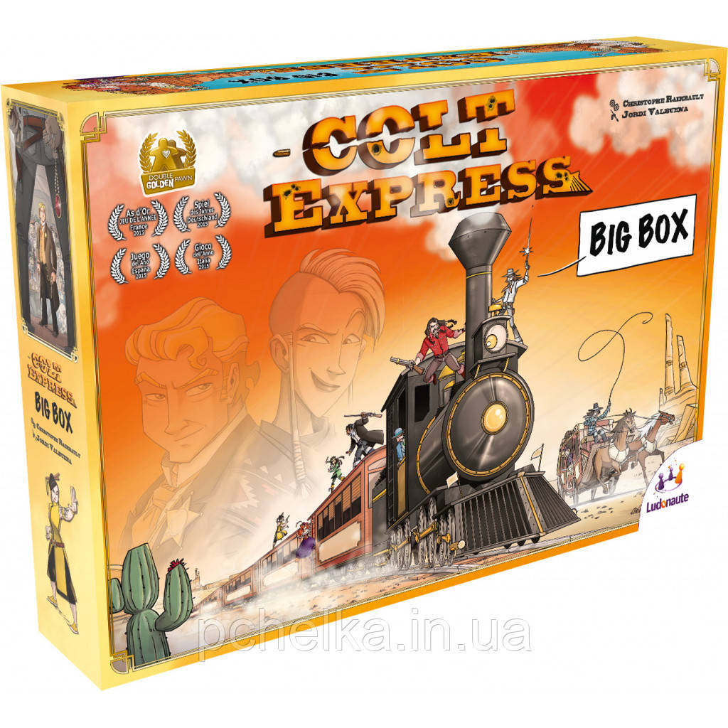 Настільна гра Кольт Експрес Біг Бокс, Colt Express Big Box Ludonaute