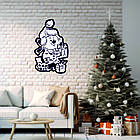 Декоративне настінне Панно «Сніговик», Декор на стену, фото 5