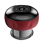 Вакуумний масажер для тіла з інтенсивним зігріванням, від мережі, Червоний / Антицелюлітний масажер для тіла, фото 4